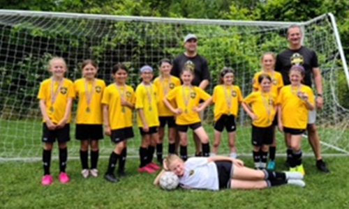 U10 Girls Finish in Second Place - Peters Township Arrowhead Classic